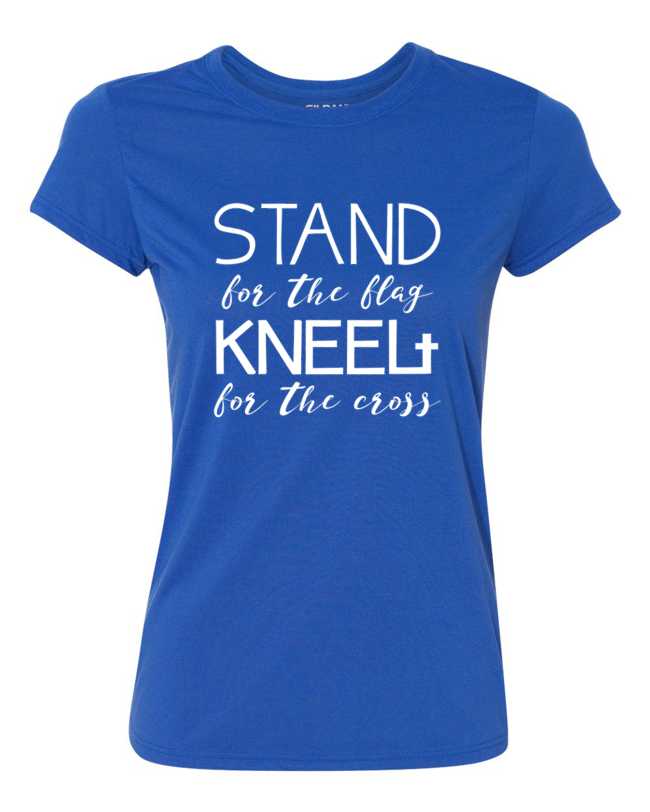 Ladies "Stand for the Flag" Tee