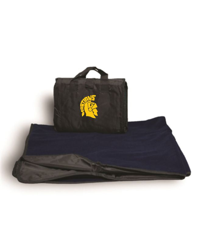Goodrich Martians Embroidered Fleece Blanket