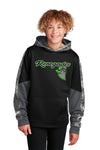 Mid Michigan Renegades Mineral Freeze Fleece Colorblock Hooded Pullover