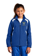 Kearsley Track & Field Colorblock Raglan Full Zip Jacket