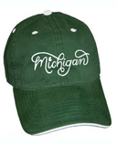 Michigan Script Contrast Hat