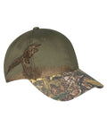 Pheasant Embroidered Camouflage Cap