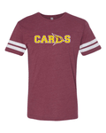 Cards Short Sleeve Stripe Jersey Tee