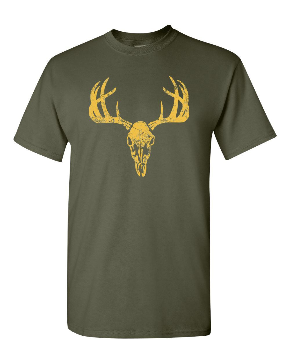 European Distressed Deer T-Shirt