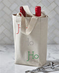 Christmas Double Wine Tote