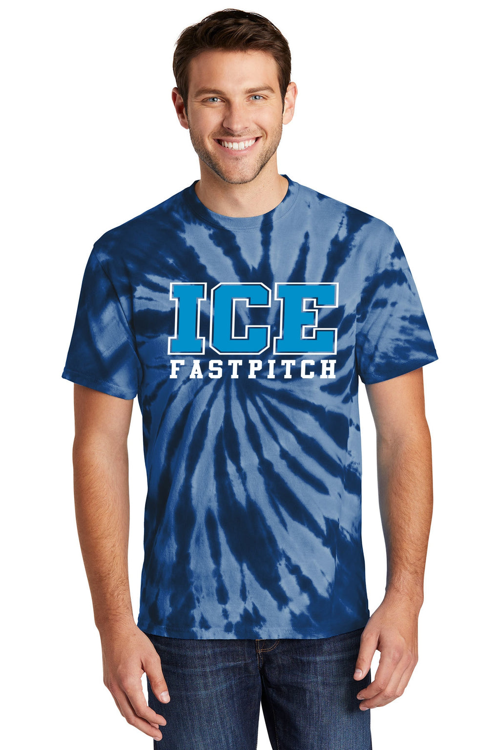 Ice Fastpitch Tie Dye Tee