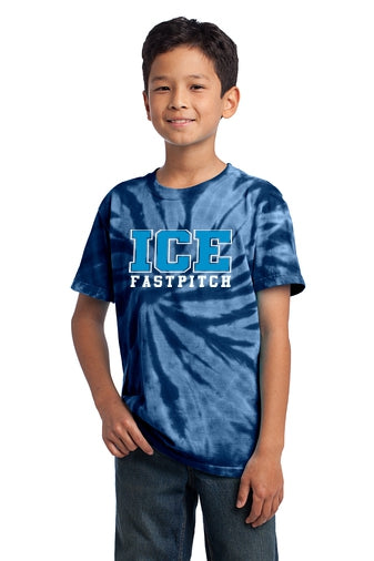 Ice Fastpitch Tie Dye Tee