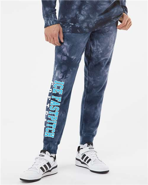 Ice Fastpitch Tie-Dyed Fleece Jogger