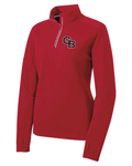 Grand Blanc "GB" Textured 1/4 Zip Jacket