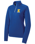 Ladies Kearsley "K" Textured 1/4 Zip Jacket