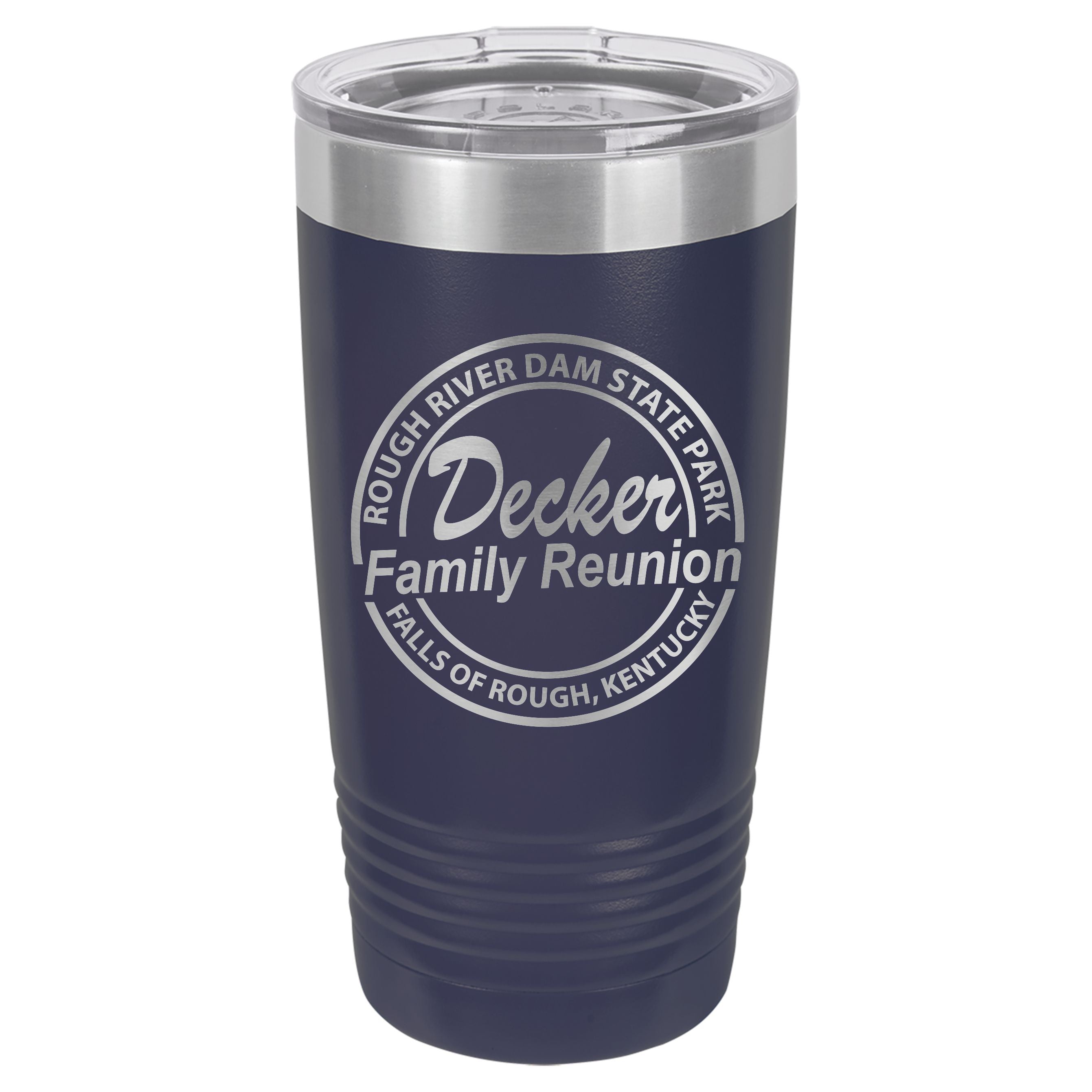 Decker Family Reunion Engraved 20oz Ringneck Tumbler