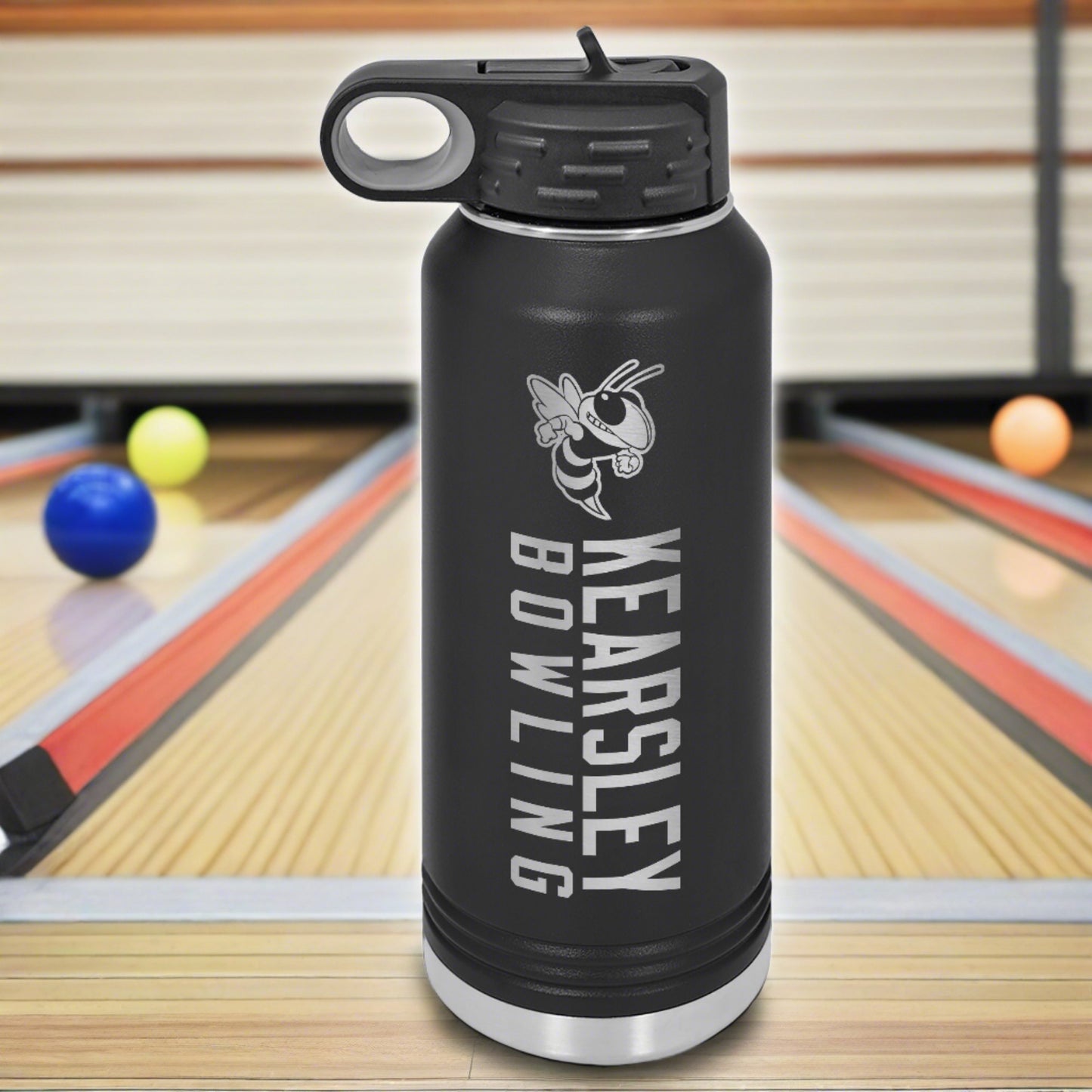 Kearsley Bowling Engraved 32oz Water Bottle