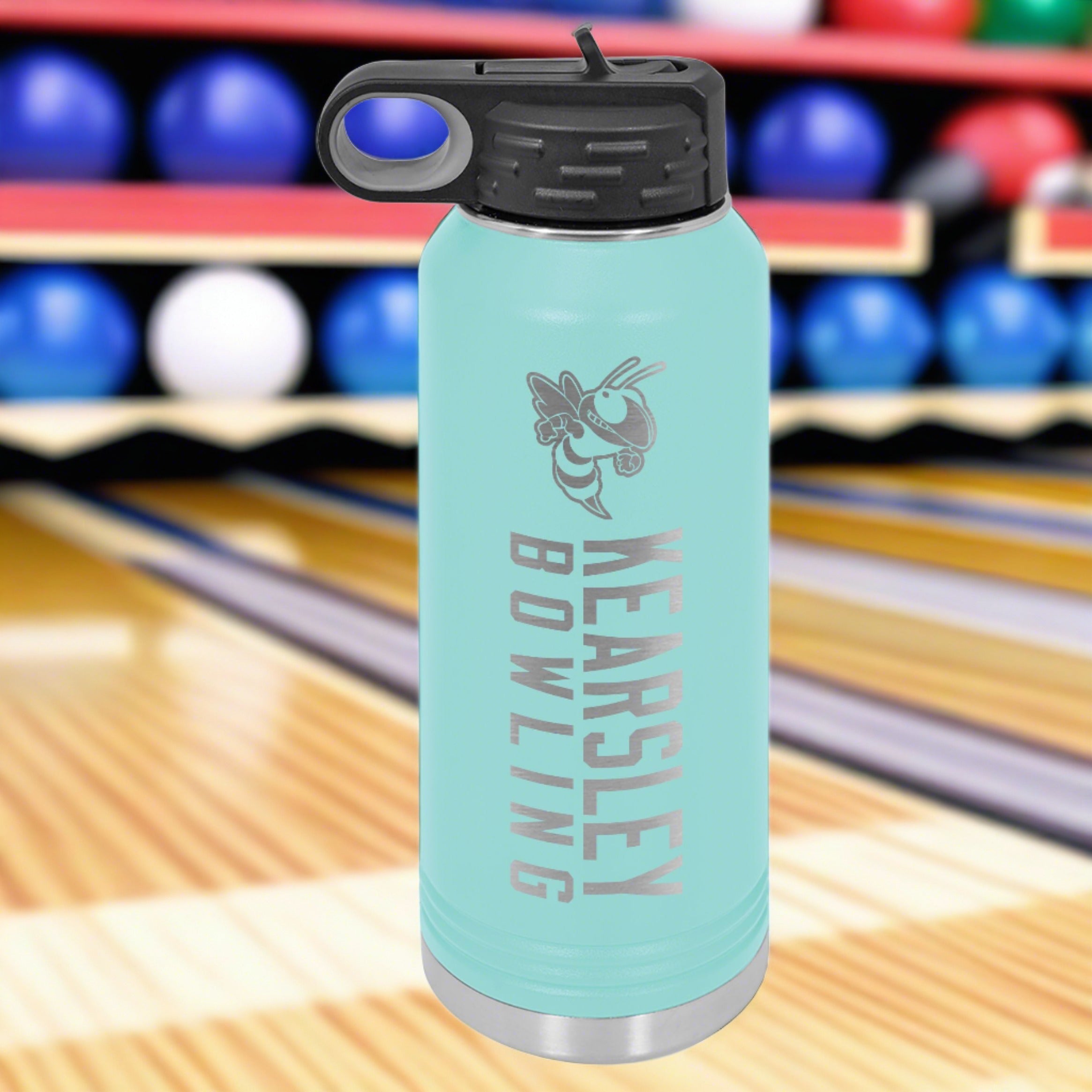 Kearsley Bowling Engraved 32oz Water Bottle