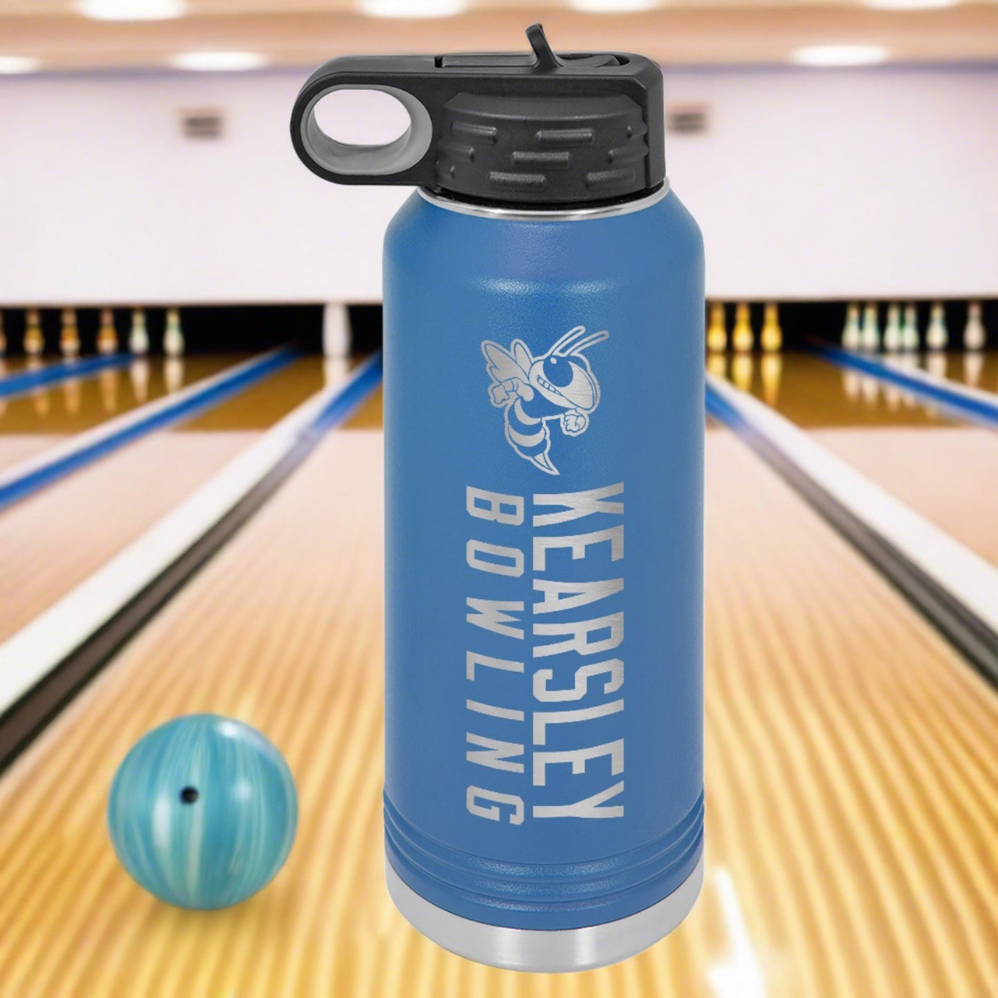 Kearsley Bowling Engraved 32oz Water Bottle