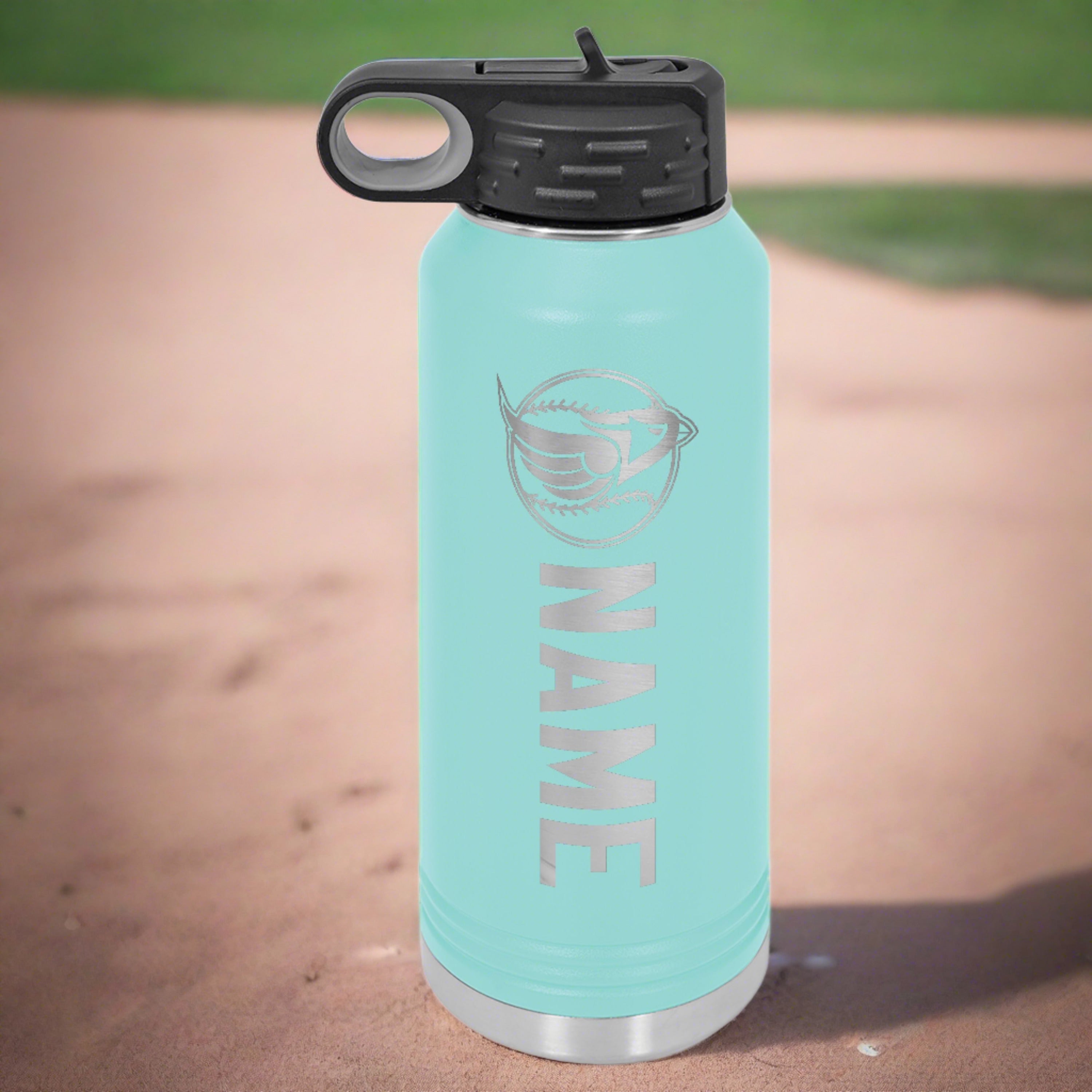 Davison Softball Engraved 32oz Water Bottle