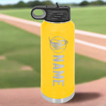 Davison Softball Engraved 32oz Water Bottle